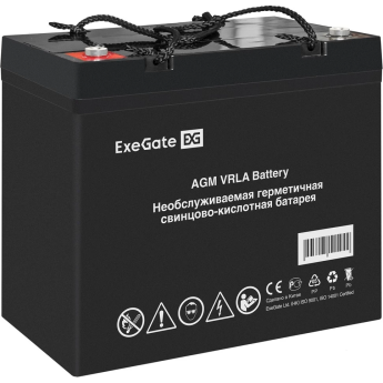 Аккумуляторная батарея EXEGATE DTM 12120L болт М8