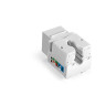 Модуль-вставка Keystone Jack RJ-45 EXEGATE KJ-8P8C-U-C6-90-110 EX297265RUS